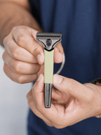 Grip Sleeve - Accessories on razor in hand
