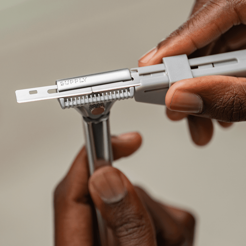 Supply | Single Edge Razors | One Blade. Solid Steel.