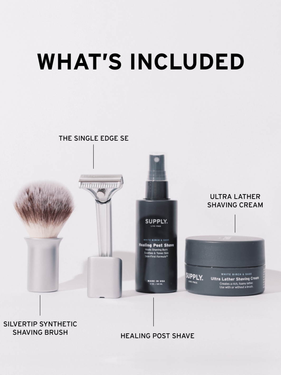 Single Edge Razor | Single Edge Razors Built for a Better Shave. – Supply