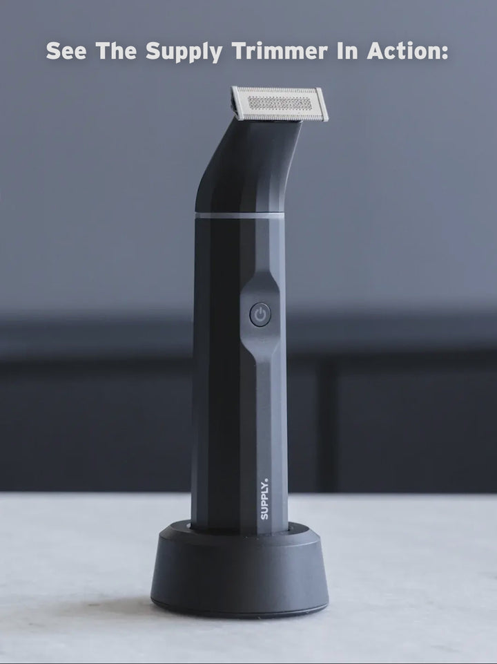 The Supply Electric Razor In Action