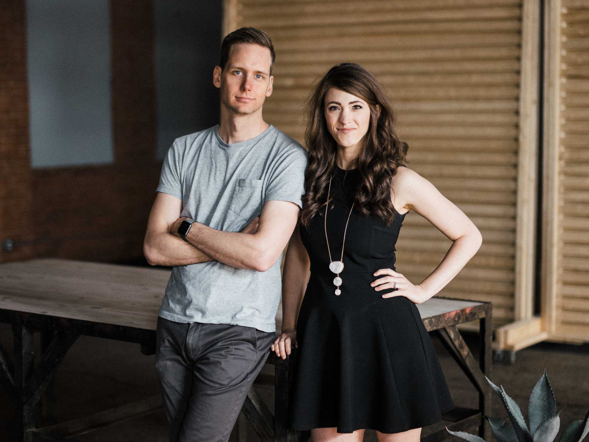 Supply Co-founders Patrick & Jennifer