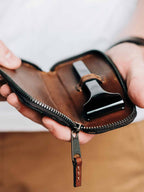 The Leather Travel Case - Accessories